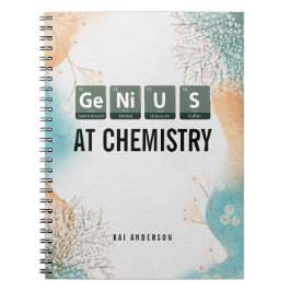Student für benutzerdefinierte Genius Periodic Tab Notizblock