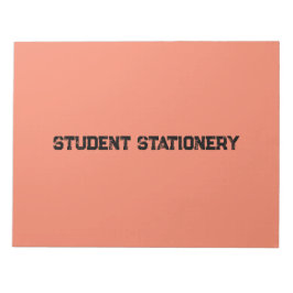 Student Stationery erstellen Sie Ihr eigenes TextN Notizblock