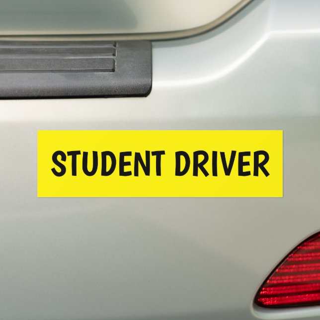 STUDENT-TREIBER-AUTOAUFKLEBER AUTOAUFKLEBER (Auf Auto)