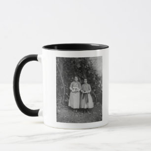 Studenten an der Kunstakademie für Mädchen in der Tasse