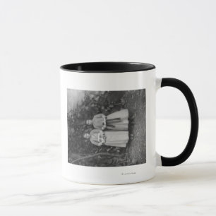 Studenten an der Kunstakademie für Mädchen in der Tasse
