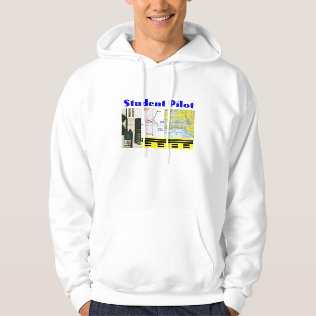 Studenten-Pilot Hoodie (Vorderseite)