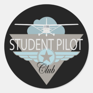 Studenten-Pilotverein Runder Aufkleber