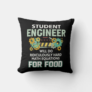 Studenteningenieur lächerlich harte Mathematik Gle Kissen