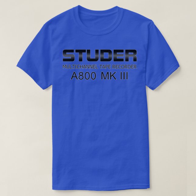 Studie A800 MK III T-Shirt (Design vorne)
