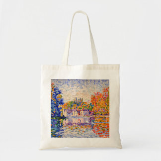 Studie bei der Seine durch Signac Tragetasche