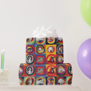 Studie bei Hunden Geschenkpapier