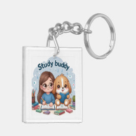 Studie Buddy School Acrylic Schlüsselanhänger