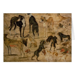Studie der Jagdhunde, 1616