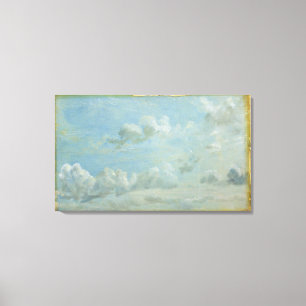 Studie der Kumulus-Wolken, 1822 (Öl auf Papier Leinwanddruck