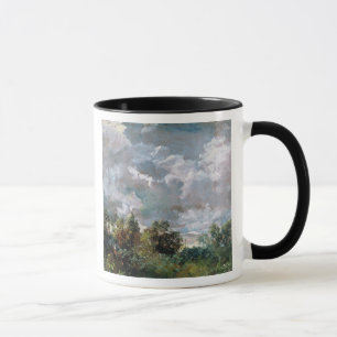 Studie des Himmels und der Bäume (Öl auf Leinwan Tasse