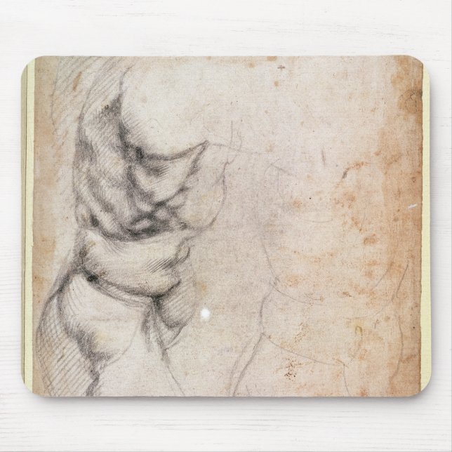 Studie des Torsos und des Hinterteils Mousepad (Vorne)