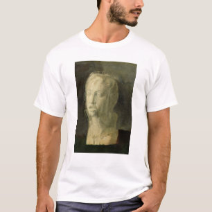 Studie Edgar Degass des Kopfes eines jungen T-Shirt