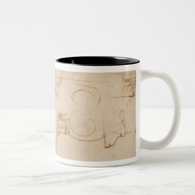 Studie einer IonenHauptstadt Zweifarbige Tasse (Rechts)