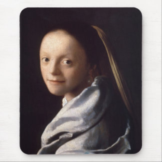 Studie einer jungen Frau Mousepad