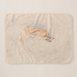 Studie eines Crouching Fox (von John Frederick Lew Sherpadecke