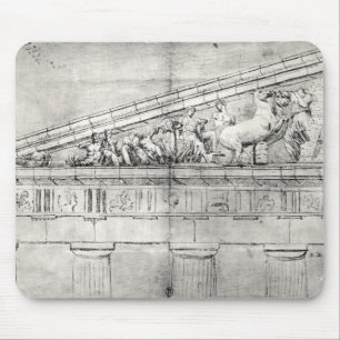 Studie eines Giebels vom Parthenon Mousepad