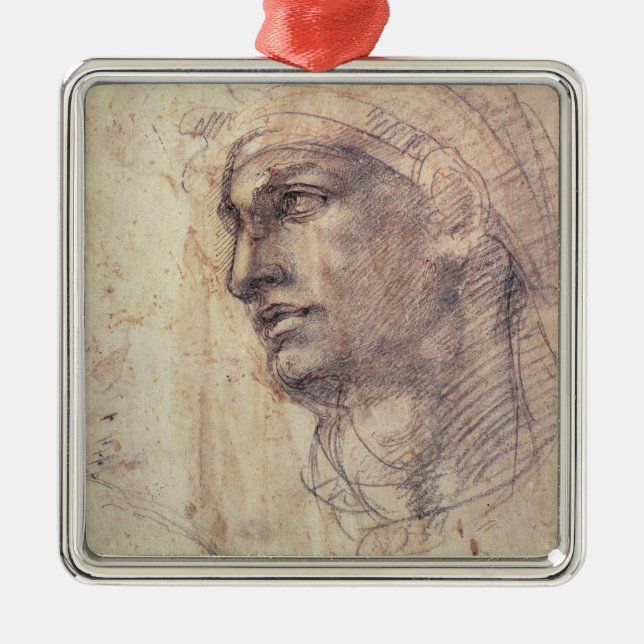 Studie eines Kopfes Ornament Aus Metall (Vorne)