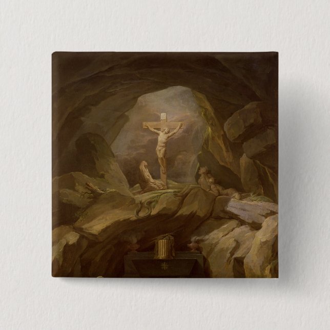 Studie für Chapelle du Calvaire Button (Vorderseite)