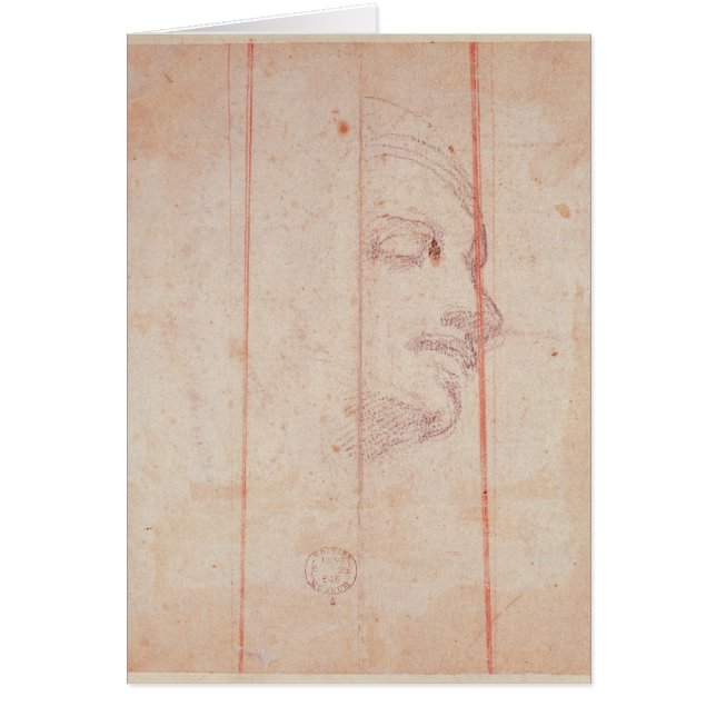 Studie für den Kopf des libyschen Sibyl (Vorne)