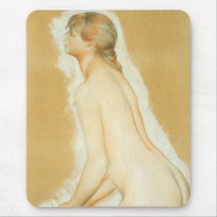 Studie für "Die großen Badenden" von Pierre Renoir Mousepad