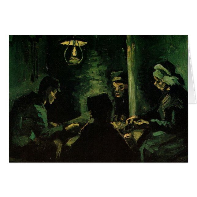 Studie für die Kartoffelfresser von Vincent van Go (Vorderseite (Horizontal))