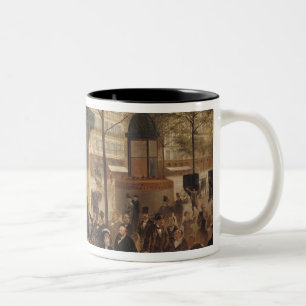 Studie für ein Panorama Zweifarbige Tasse