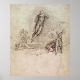 Studie für eine Besteigung Poster