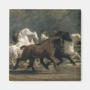 Studie für Horsemarket, 1900 Magnet