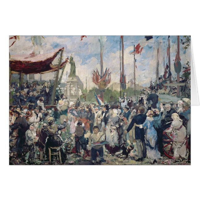 Studie für "Le 14 Juillet 1880", 1880-84 (Vorderseite (Horizontal))