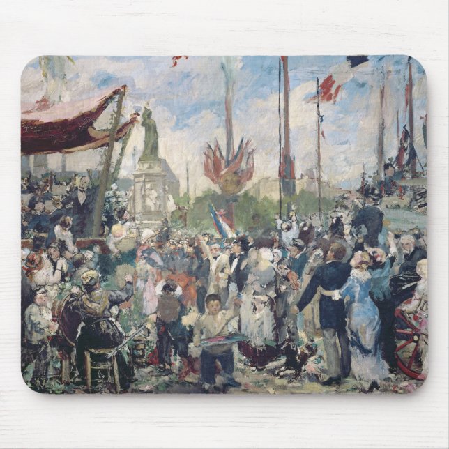 Studie für "Le 14 Juillet 1880", 1880-84 Mousepad (Vorne)