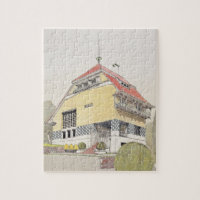 Studie für Olbrichs Haus, Darmstadt, von 'Archit