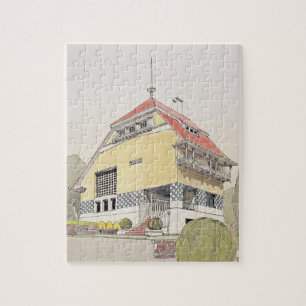 Studie für Olbrichs Haus, Darmstadt, von 'Archit