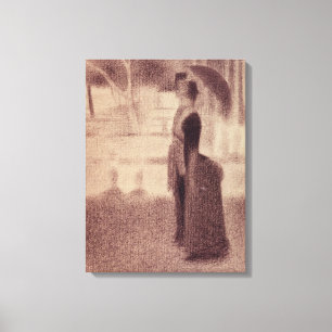 Studie Georges Pierre Seurat für Sonntag Leinwanddruck