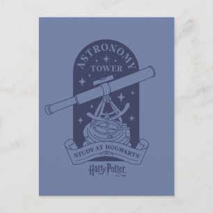 Studie im HOGWARTS™ Astronomie Tower Postkarte