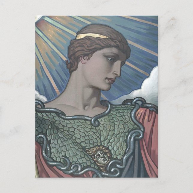 Studie Minerva Postkarte (Vorderseite)
