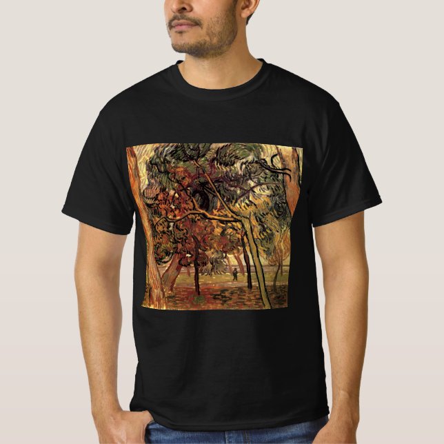 Studie Pine Trees von Vincent van Gogh T-Shirt (Vorderseite)