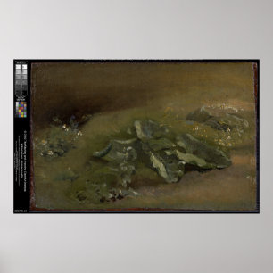 Studie über Burdock - John Constable Poster