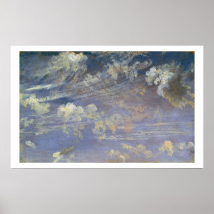 Studie über Cirrus Clouds Poster