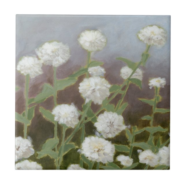 Studie über den botanischen Garten I Fliese (Vorderseite)