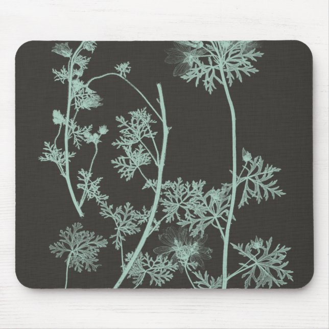 Studie über die Minze und die Kohle - Natur IV Mousepad (Vorne)