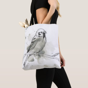 Studie über Gesturonale Vögel Tasche