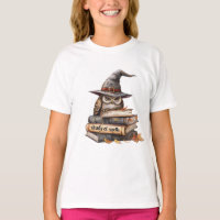 Studie über Zauber Owl Halloween T - Shirt
