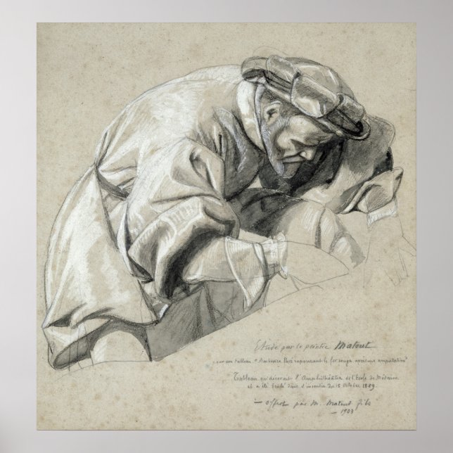 Studie von Ambroise Pare Poster (Vorne)