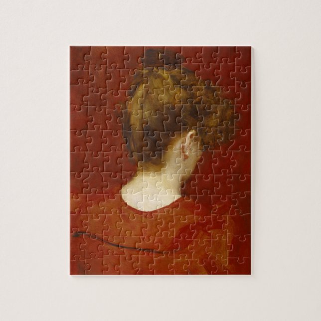 Studie von Lilia, 1887 (Öl auf Leinwand) (Vertikal)