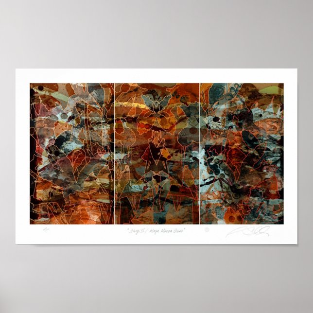 Studie XV / Kaya Mahca Series Poster (Vorne)