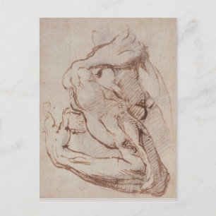 Studie zu einem Arm Inv.1859/5/14/819 Postkarte