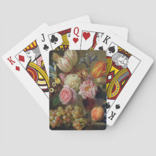 Studie zur Blume (Kupferöl) Spielkarten