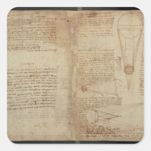 Studien der Beleuchtung des Mondes Quadratischer Aufkleber