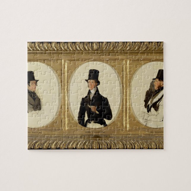 Studien für die Porträts von Lord Eglinton, Lord D (Horizontal)